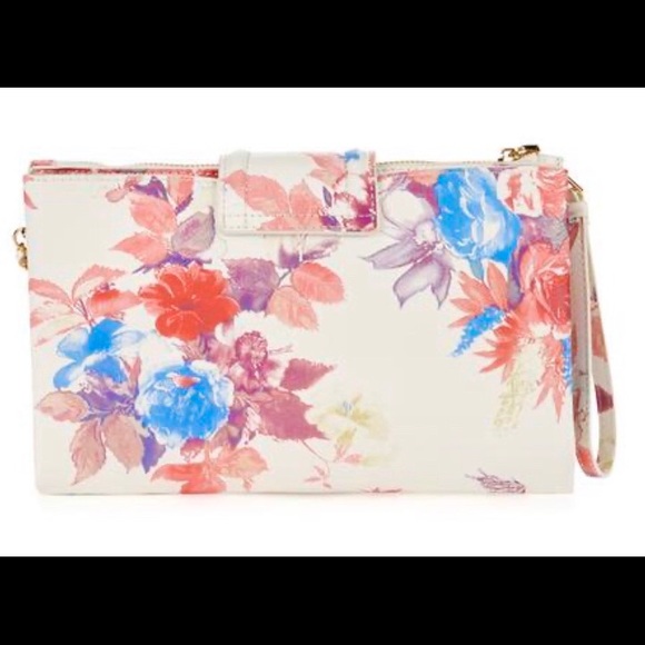 NWT BEBE Fresh Floral Crossbody Bag - Picture 3 of 5